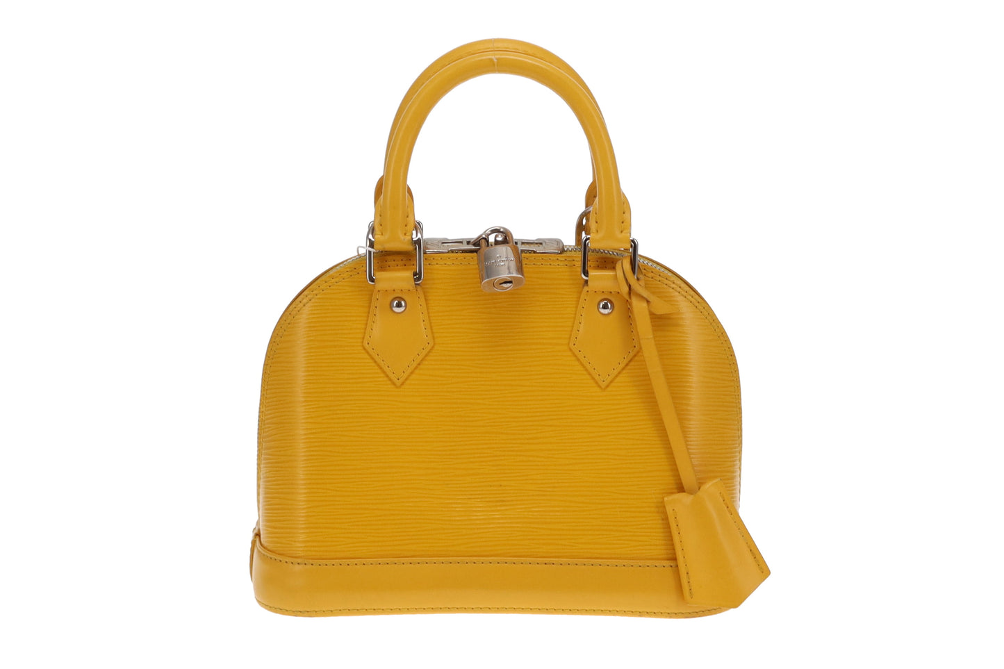 Louis Vuitton Yellow Epi Alma BB