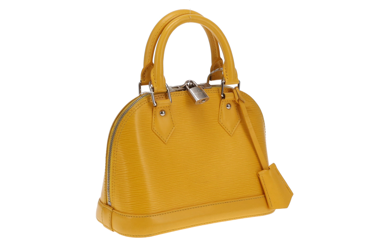 Louis Vuitton Yellow Epi Alma BB