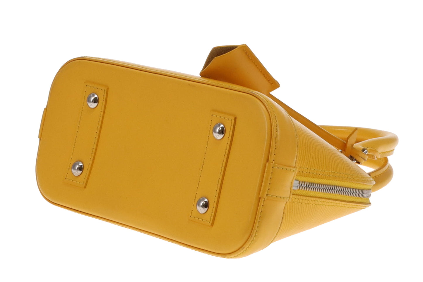 Louis Vuitton Yellow Epi Alma BB