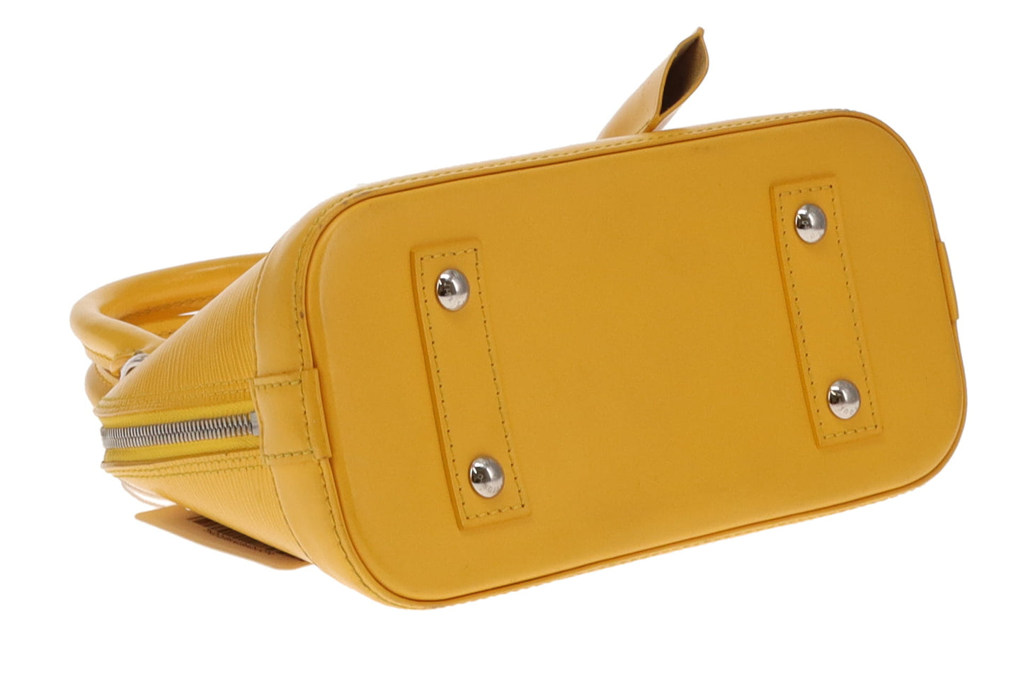 Louis Vuitton Yellow Epi Alma BB