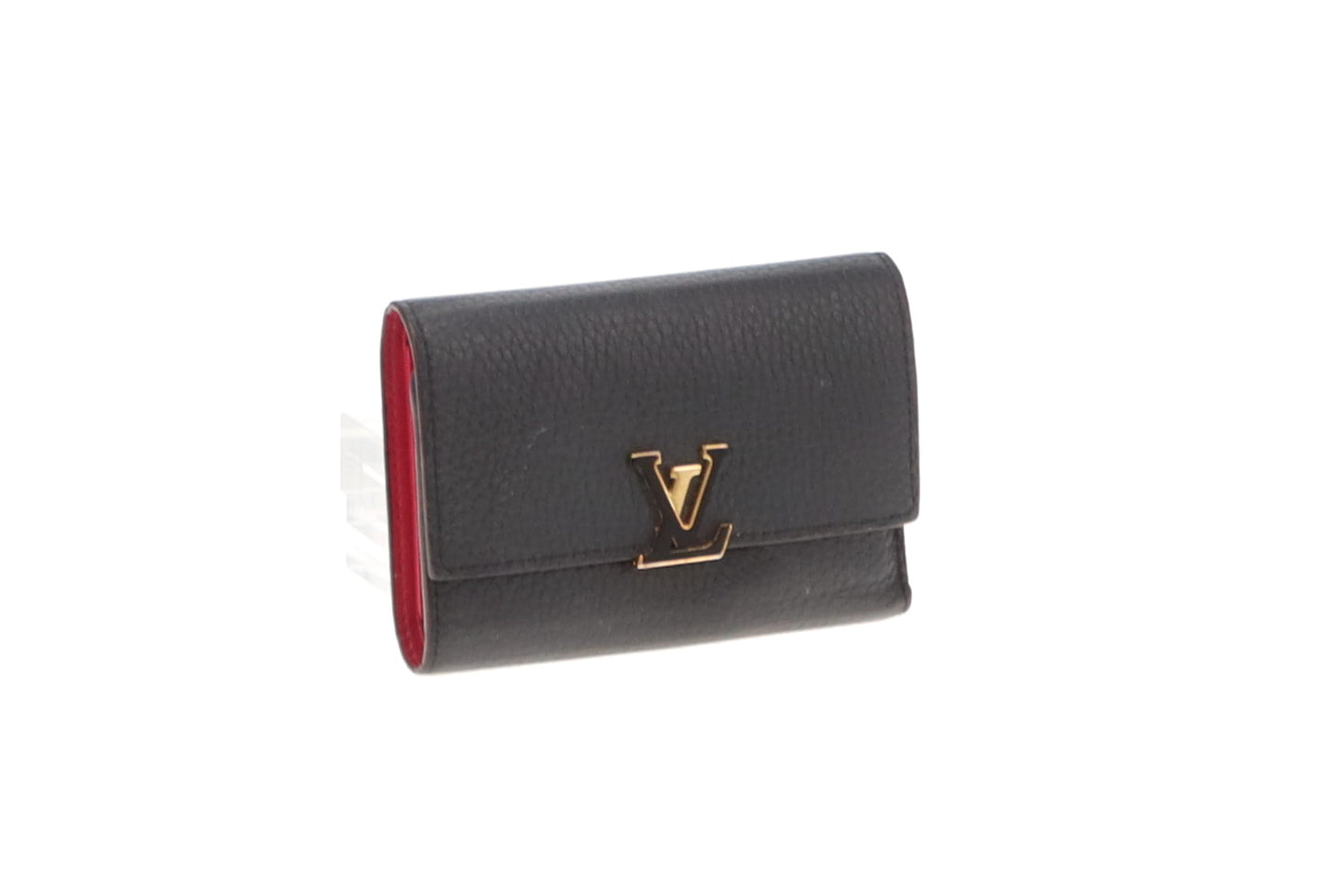 Louis Vuitton Black Capucines Wallet (NFID)