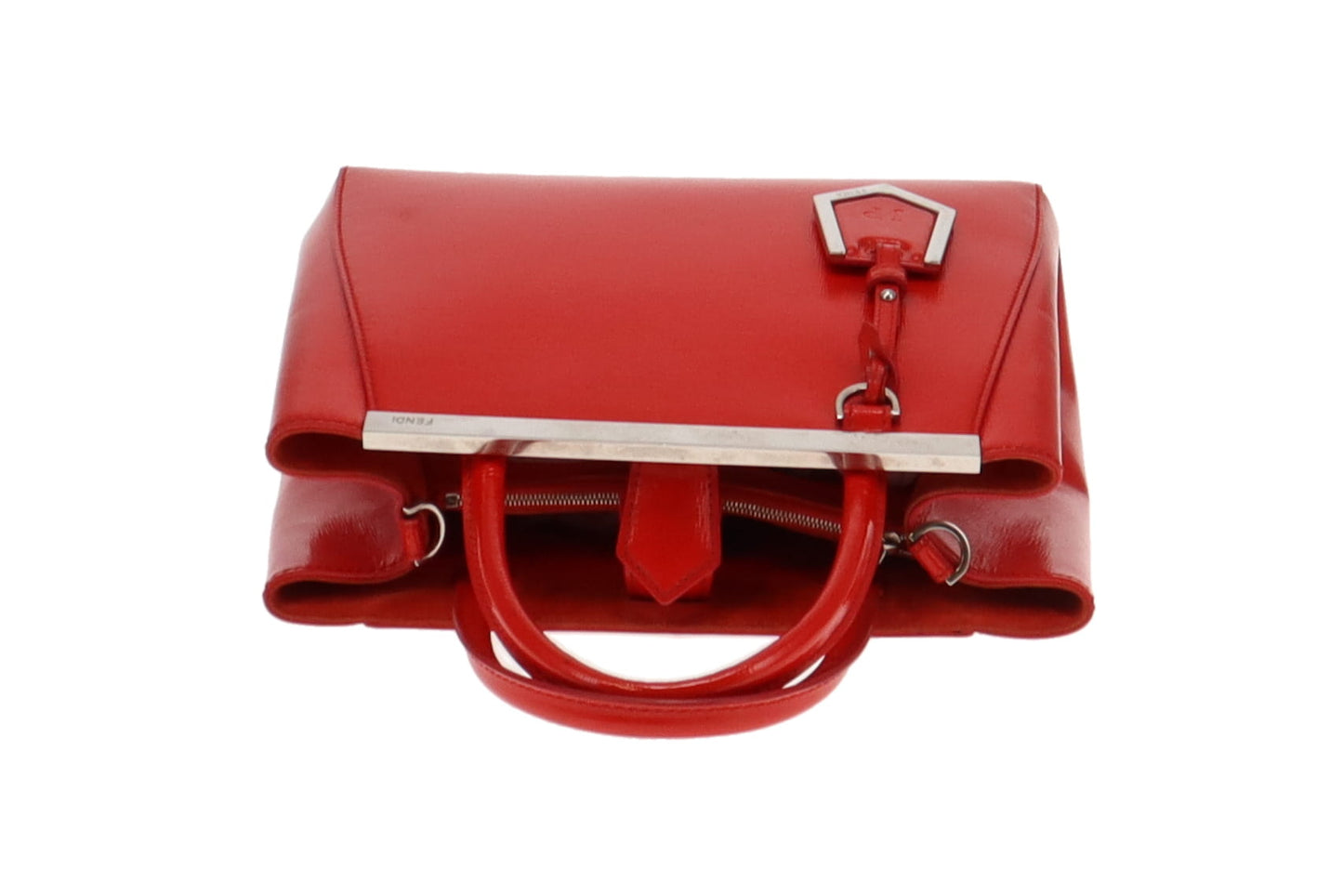 Fendi Red Patent Leather Petite 2Jour