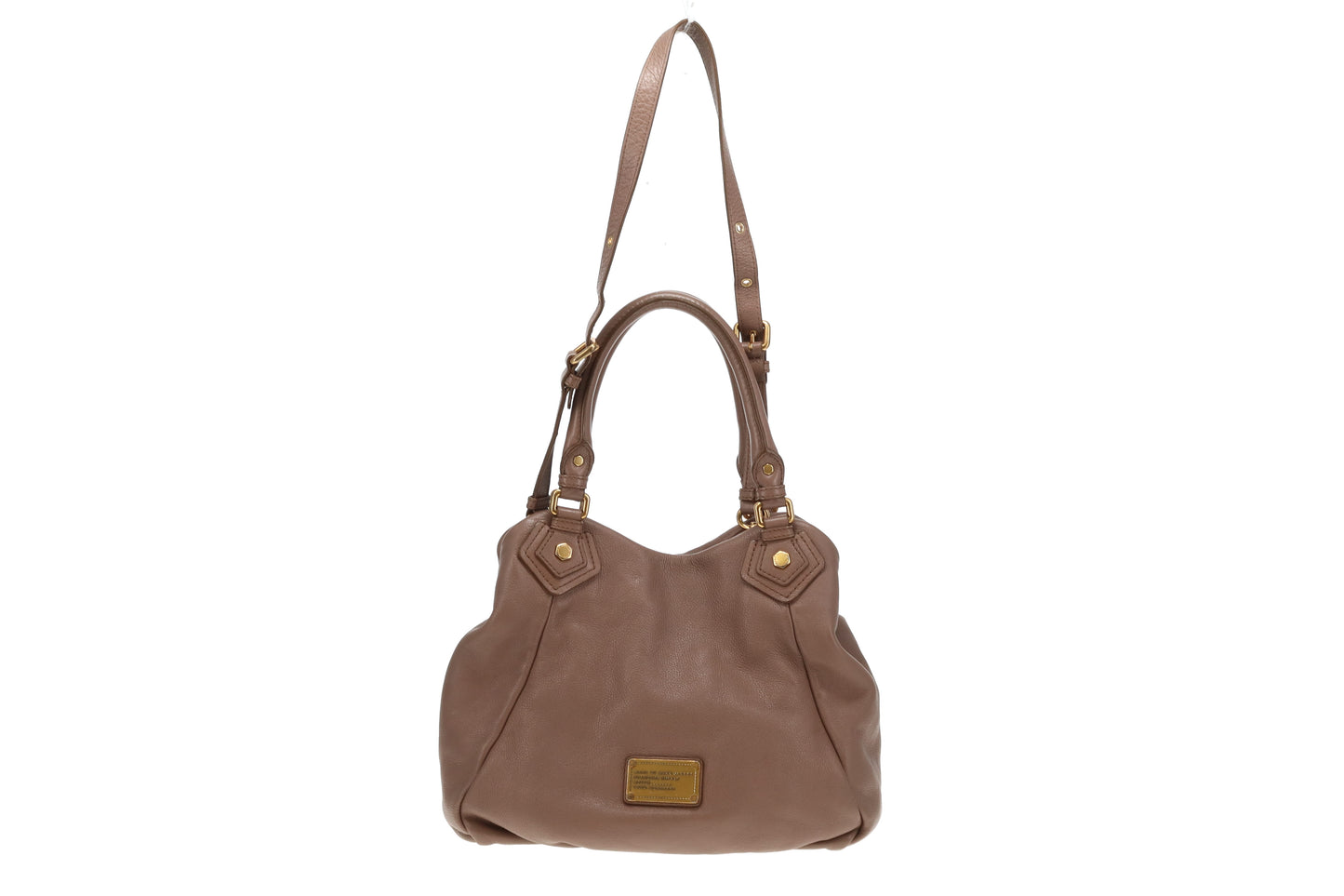 Marc Jacobs Taupe Classic Q Fran Bag