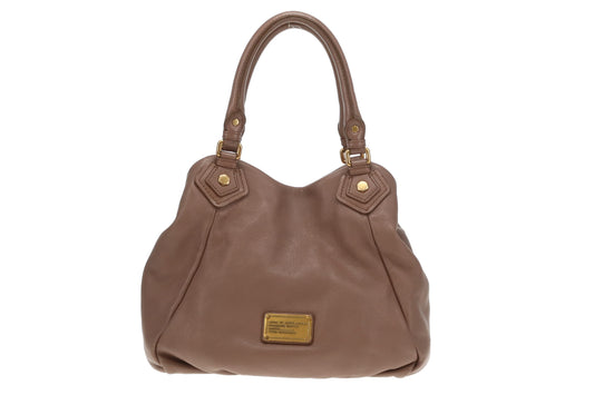 Marc Jacobs Taupe Classic Q Fran Bag