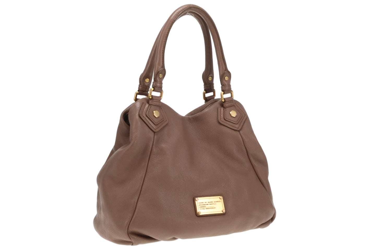 Marc Jacobs Taupe Classic Q Fran Bag