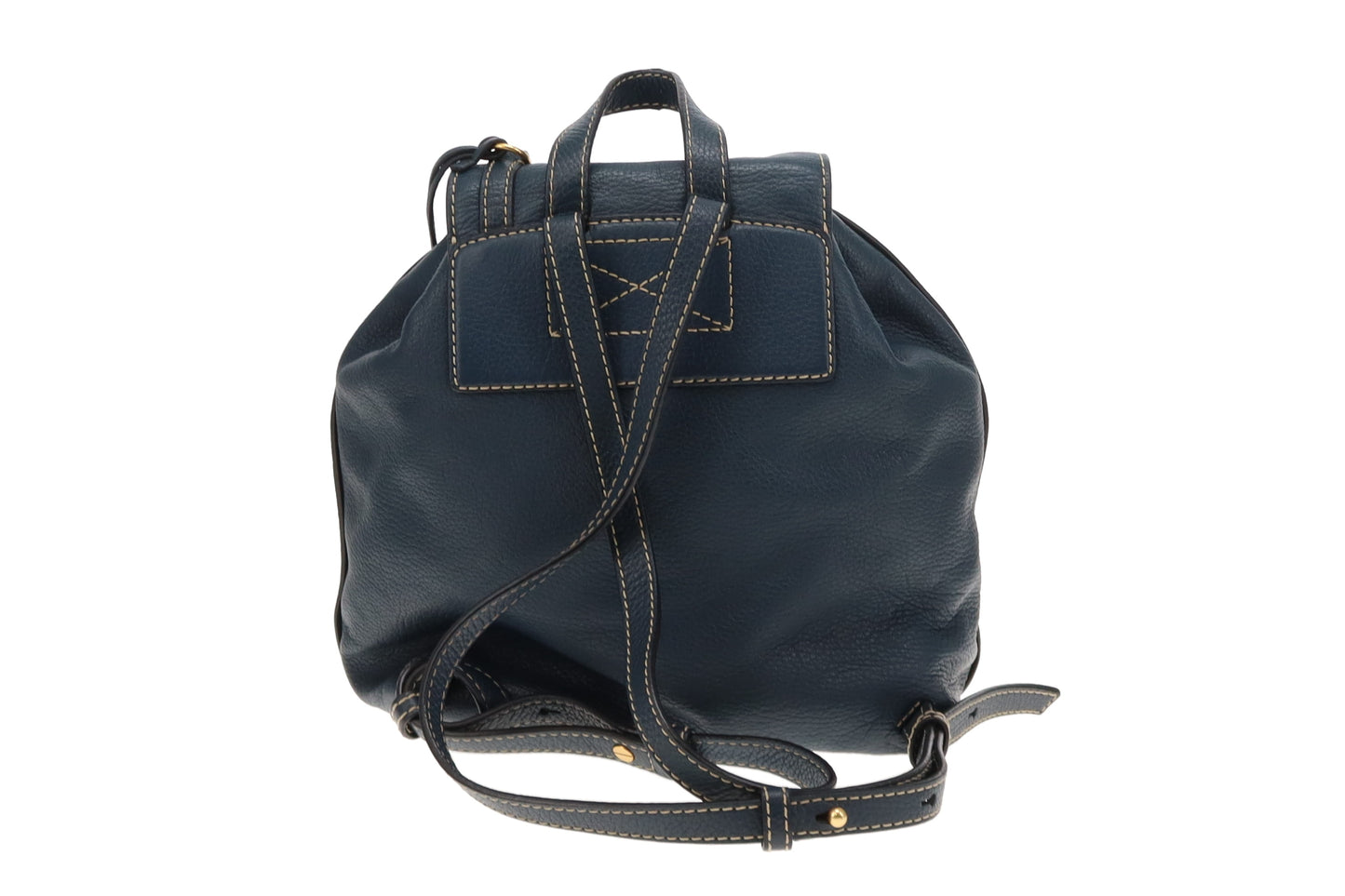 Marc Jacobs Blue Leather The Bold Grind Backpack