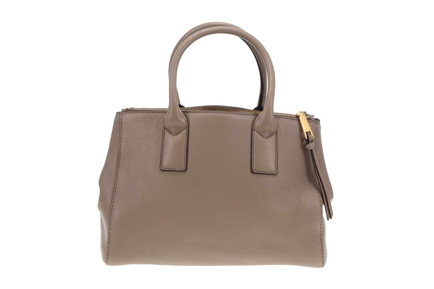 Marc Jacobs Taupe Leather Recruit Tote With Strap