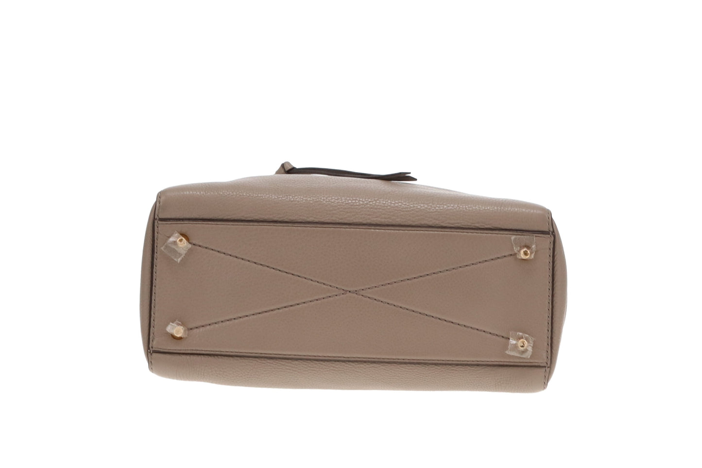 Marc Jacobs Taupe Leather Recruit Tote With Strap