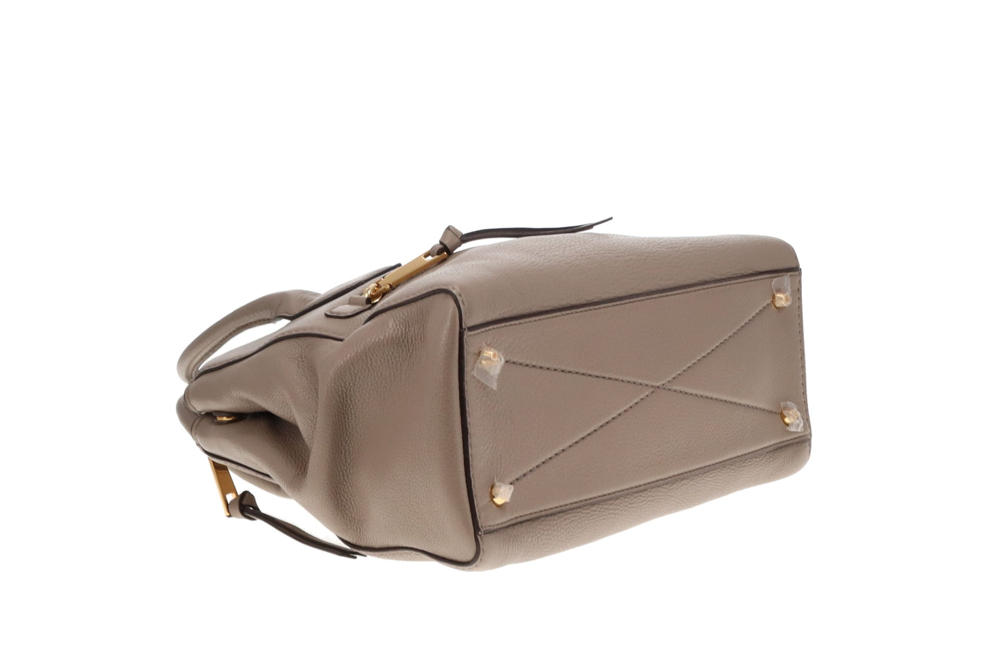 Marc Jacobs Taupe Leather Recruit Tote With Strap