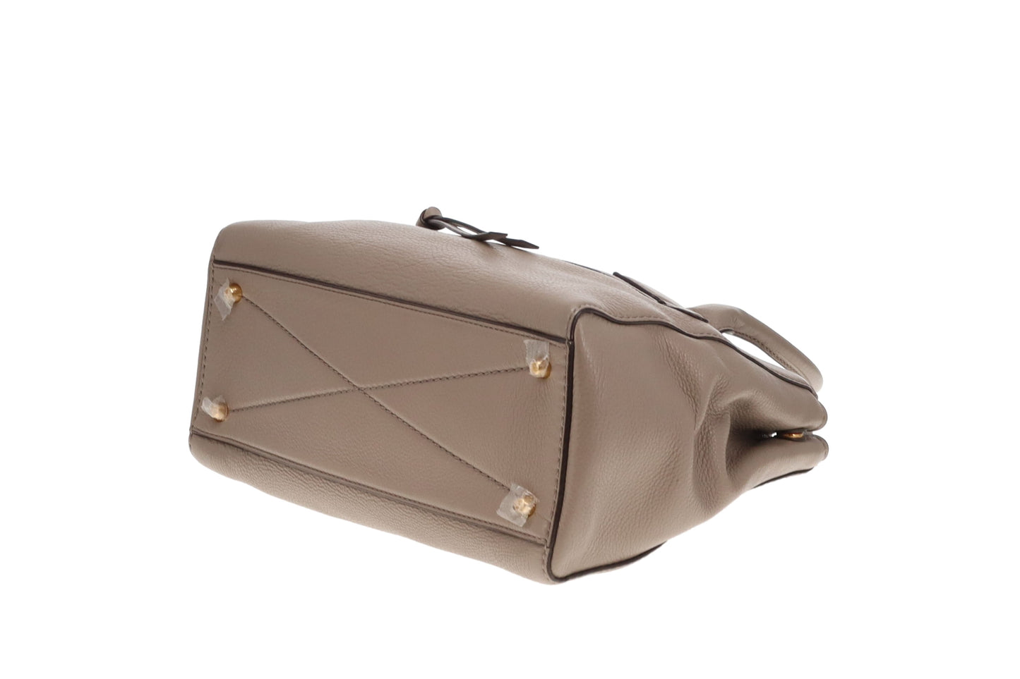 Marc Jacobs Taupe Leather Recruit Tote With Strap