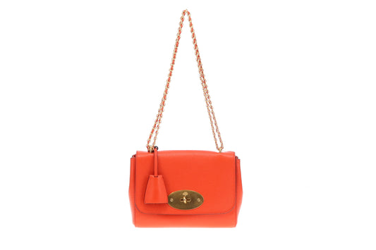 Mulberry Lily Regular Red Leather GHW
