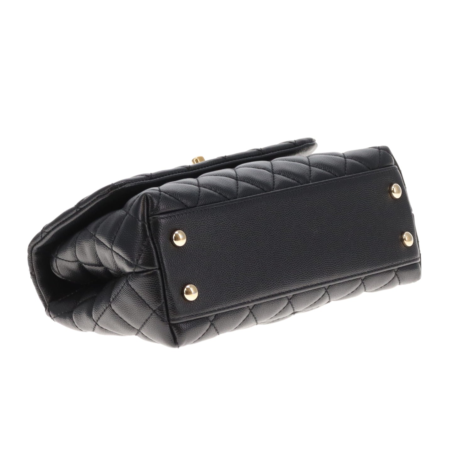 Chanel Coco Handle Small Black Caviar GHW 2020