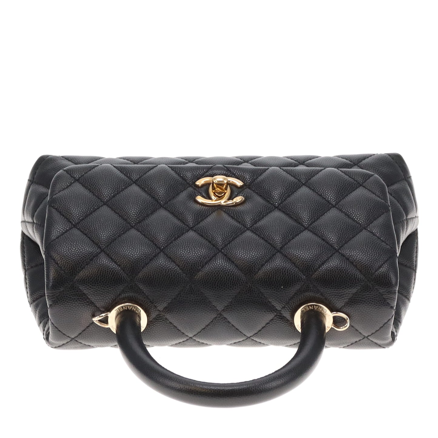 Chanel Coco Handle Small Black Caviar GHW 2020
