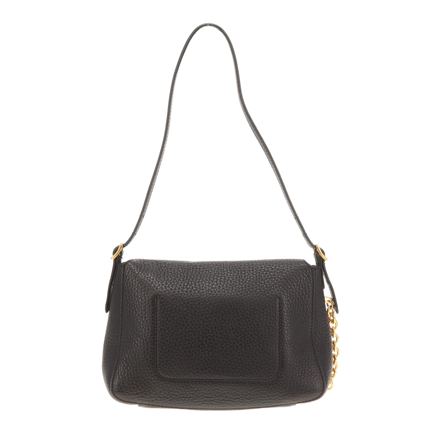 Mulberry Keeley Mini Black In Heavy Grain Leather
