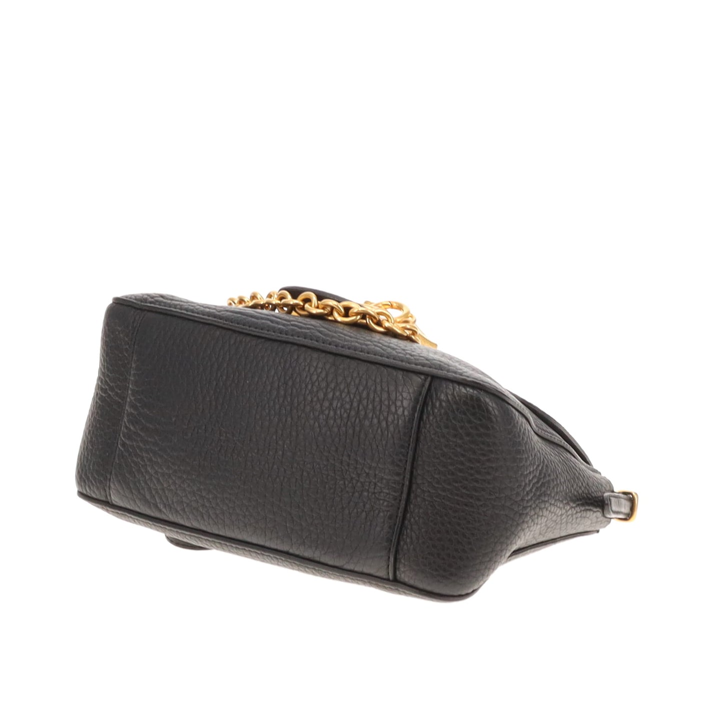 Mulberry Keeley Mini Black In Heavy Grain Leather
