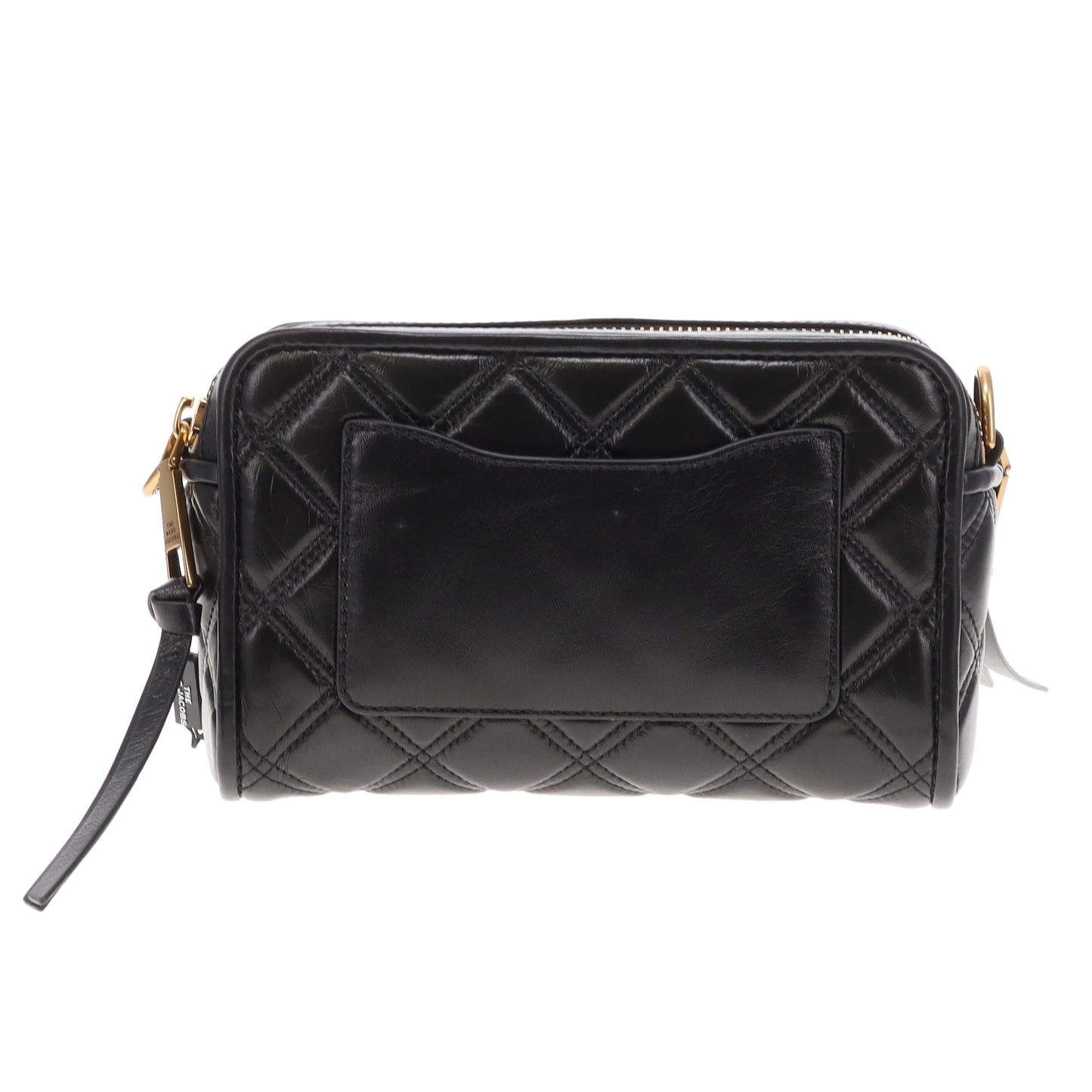 Marc Jacobs Quilted SoftShot Black GHW