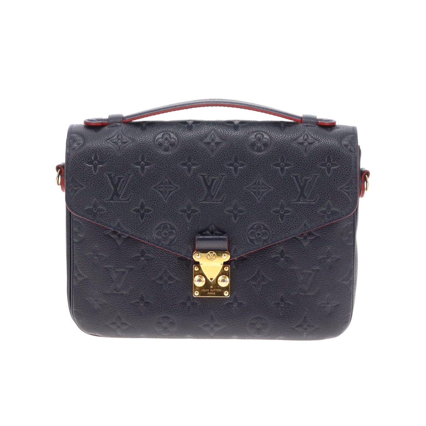 Louis Vuitton Pochette Metis Marine & Rouge Empreinte AR5129