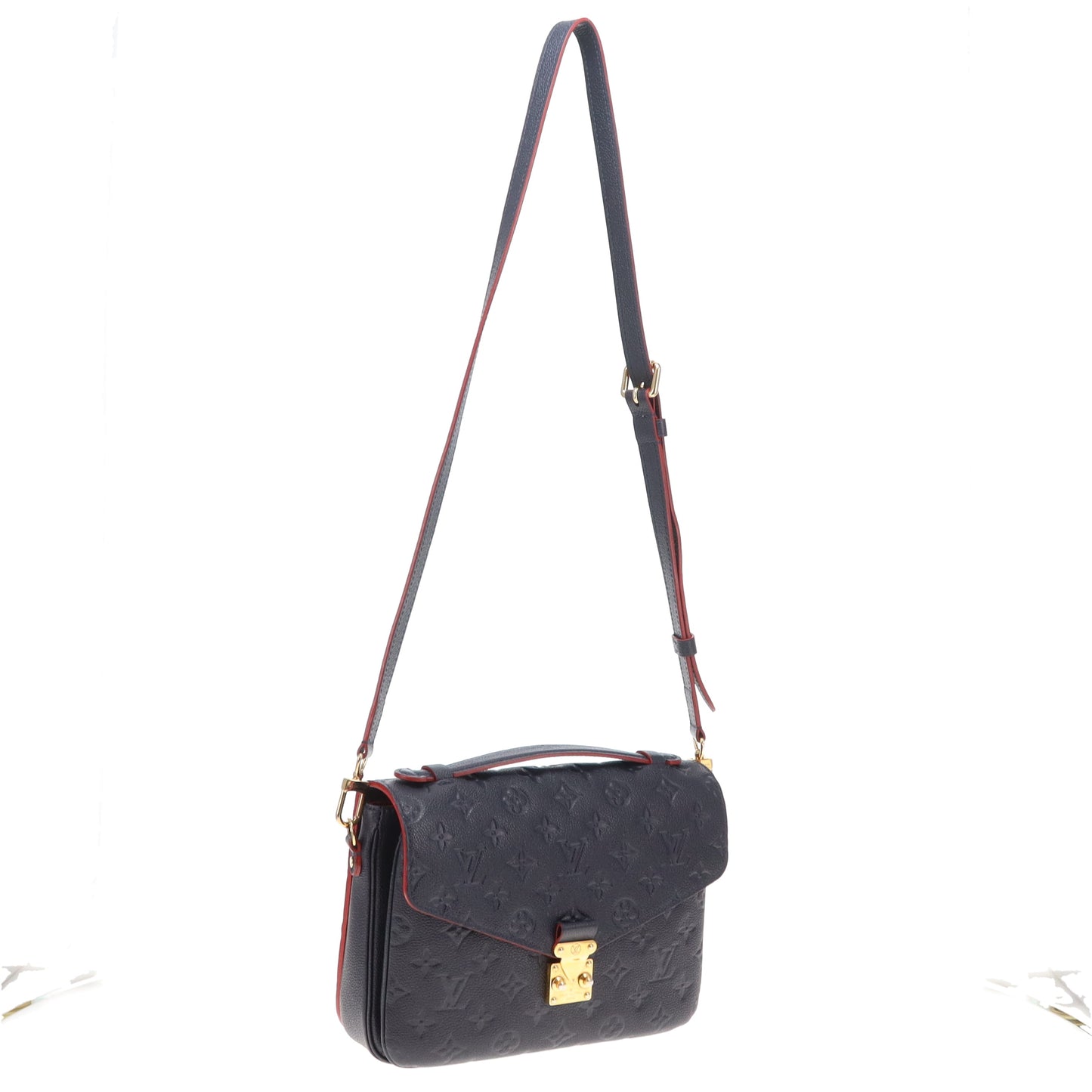 Louis Vuitton Pochette Metis Marine & Rouge Empreinte AR5129