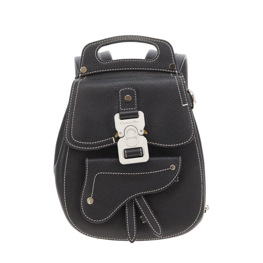Dior Gallop Convertible Backpack Black