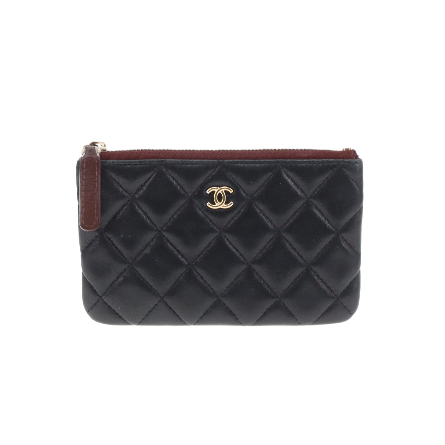 Chanel O Case Black Lambskin GHW 2020