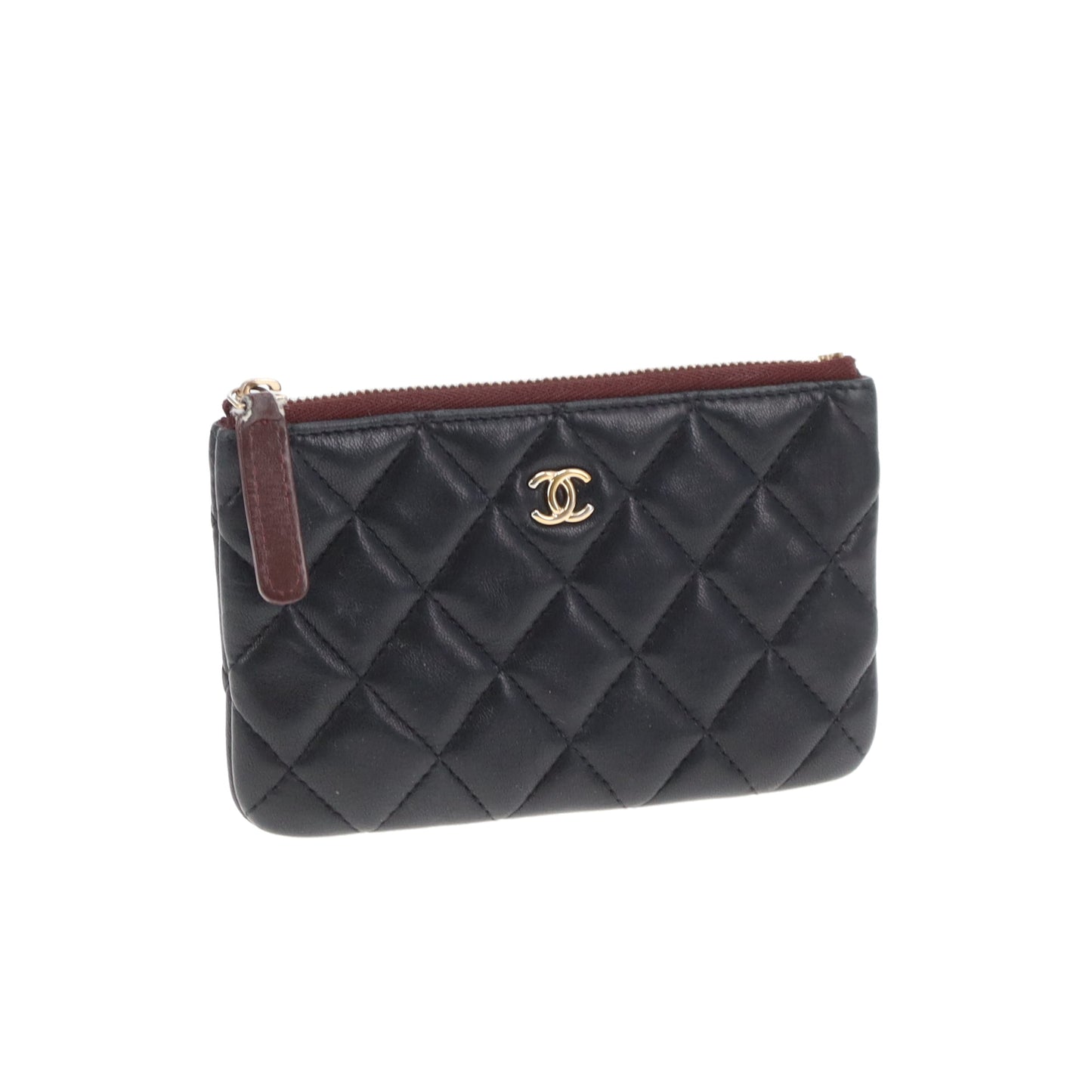 Chanel O Case Black Lambskin GHW 2020