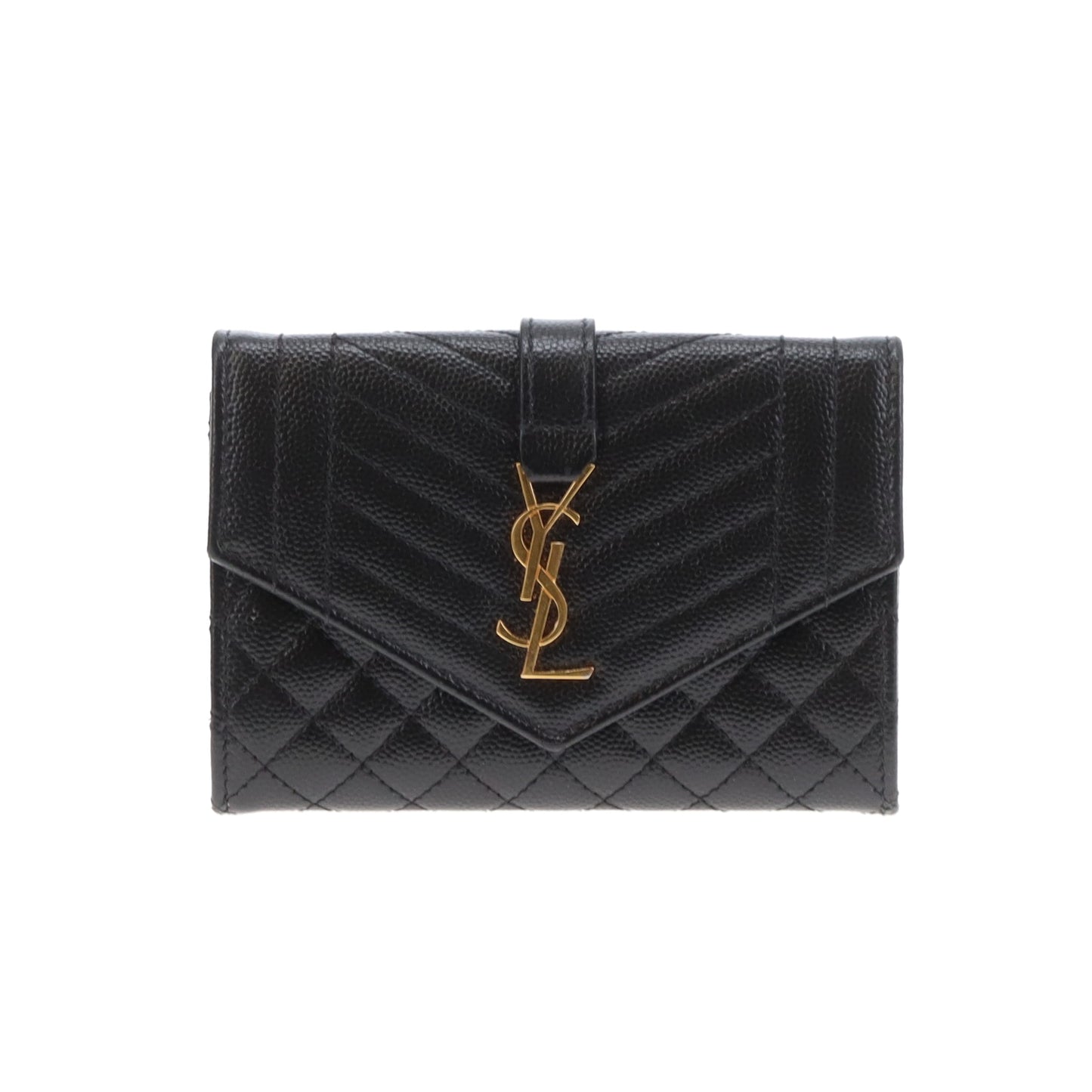 Saint Laurent Envelope Card Holder Mixed Matelasse 2021