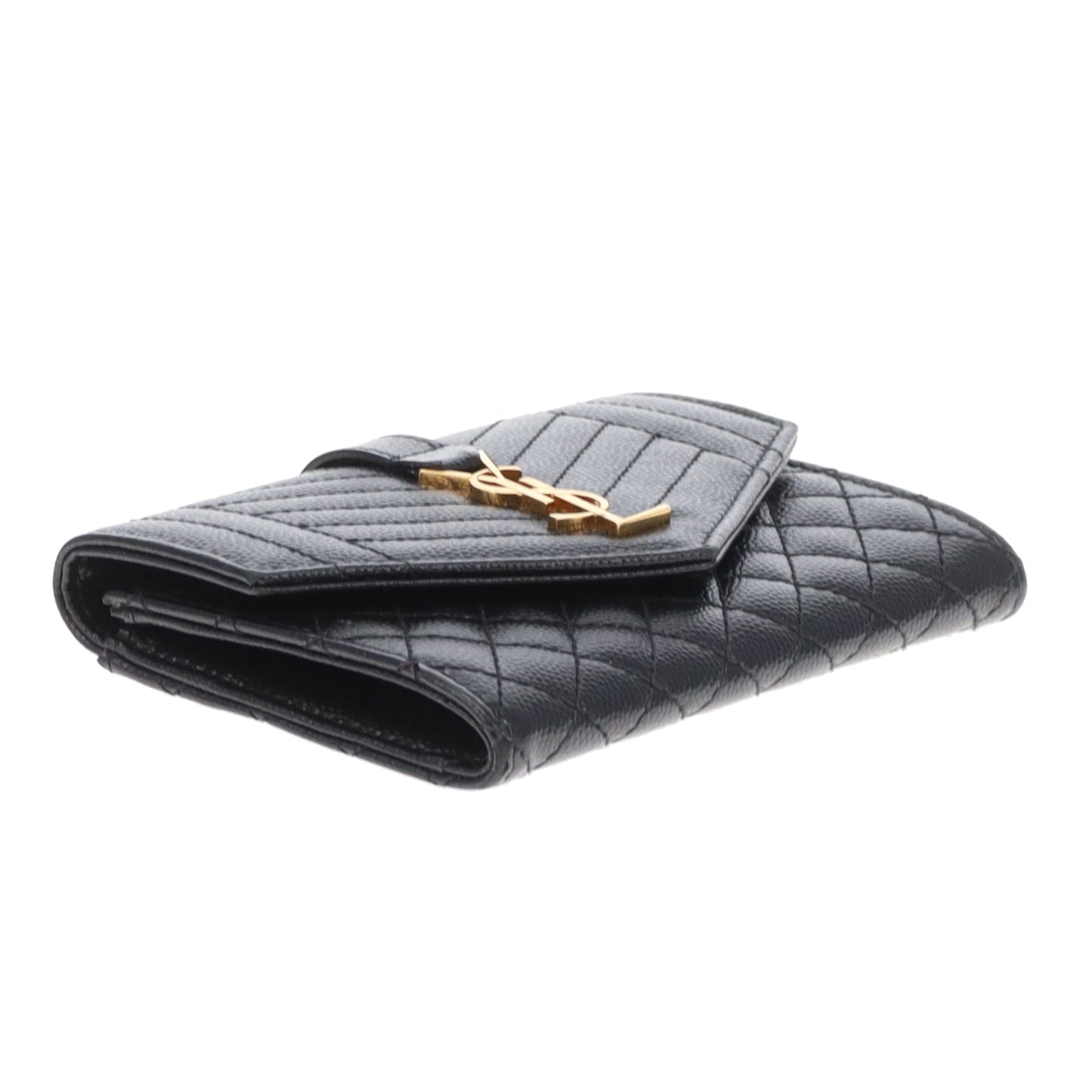 Saint Laurent Envelope Card Holder Mixed Matelasse 2021