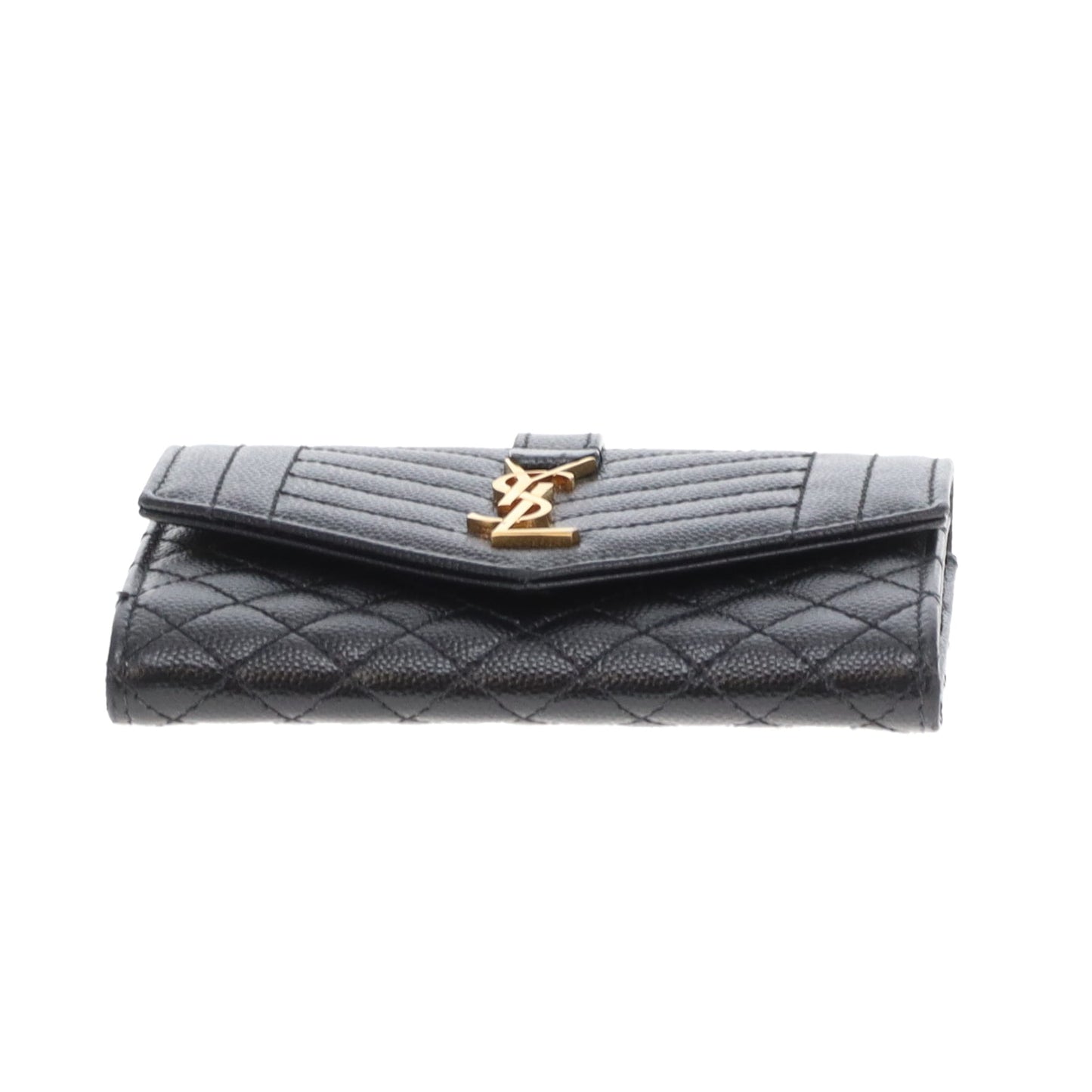 Saint Laurent Envelope Card Holder Mixed Matelasse 2021