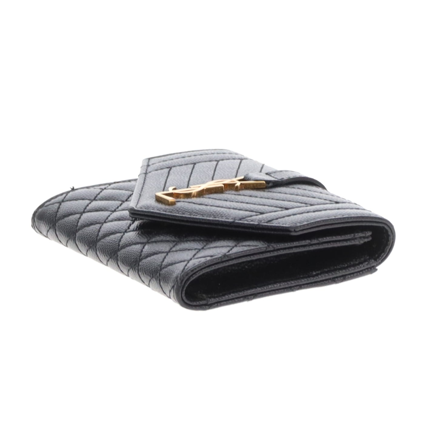 Saint Laurent Envelope Card Holder Mixed Matelasse 2021