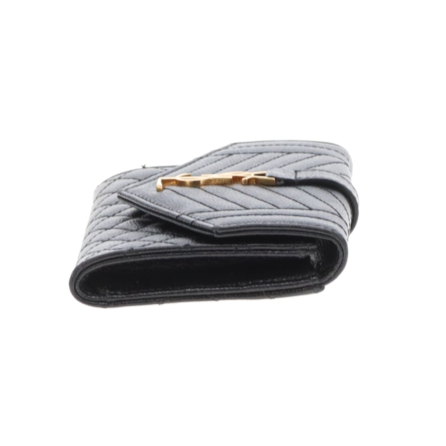 Saint Laurent Envelope Card Holder Mixed Matelasse 2021