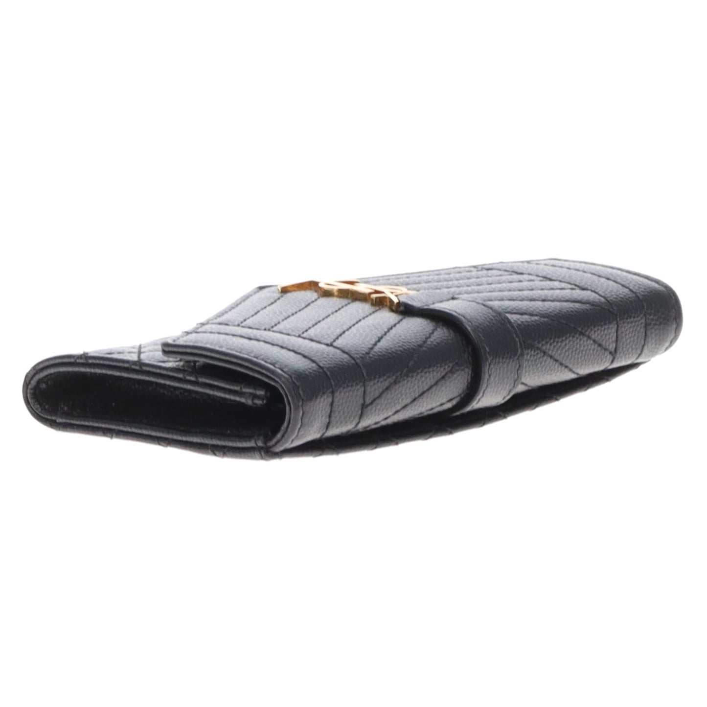 Saint Laurent Envelope Card Holder Mixed Matelasse 2021