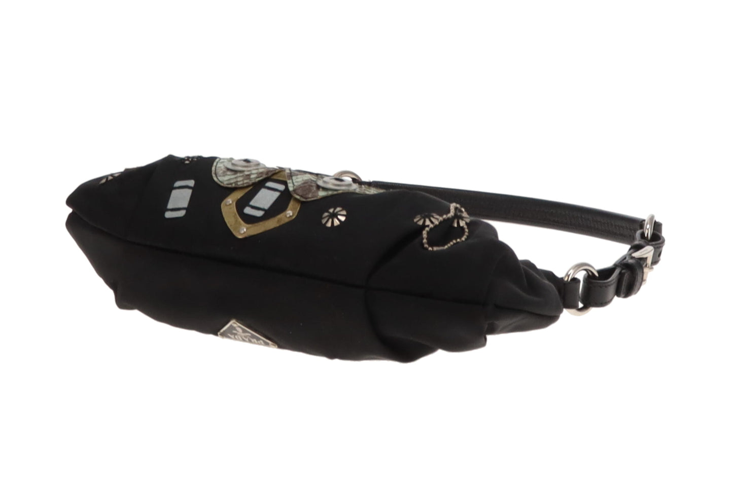 Prada Nylon Patchwork Shoulder Bag Vintage