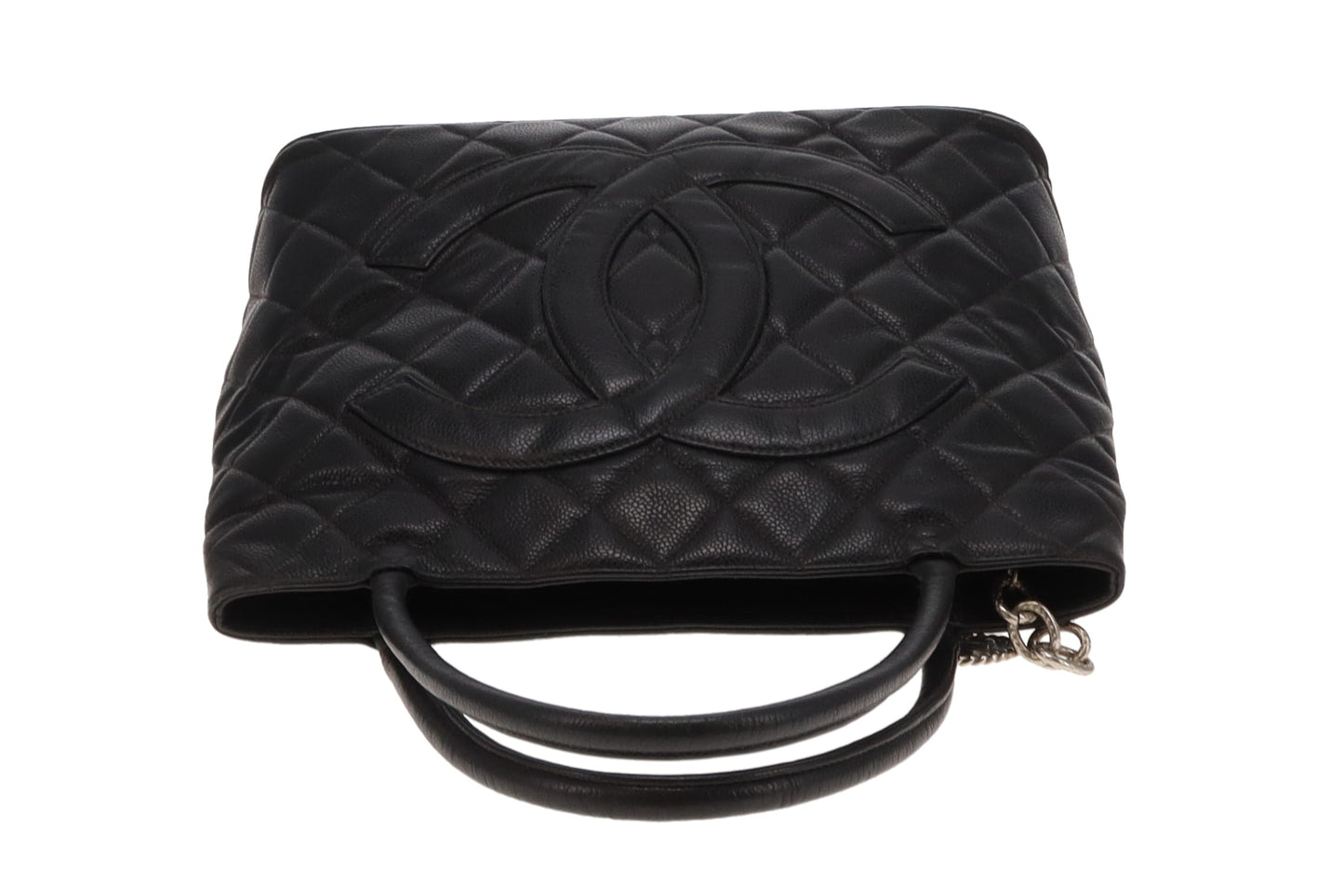 Chanel Medallion Tote Black Caviar SHW 2003/04