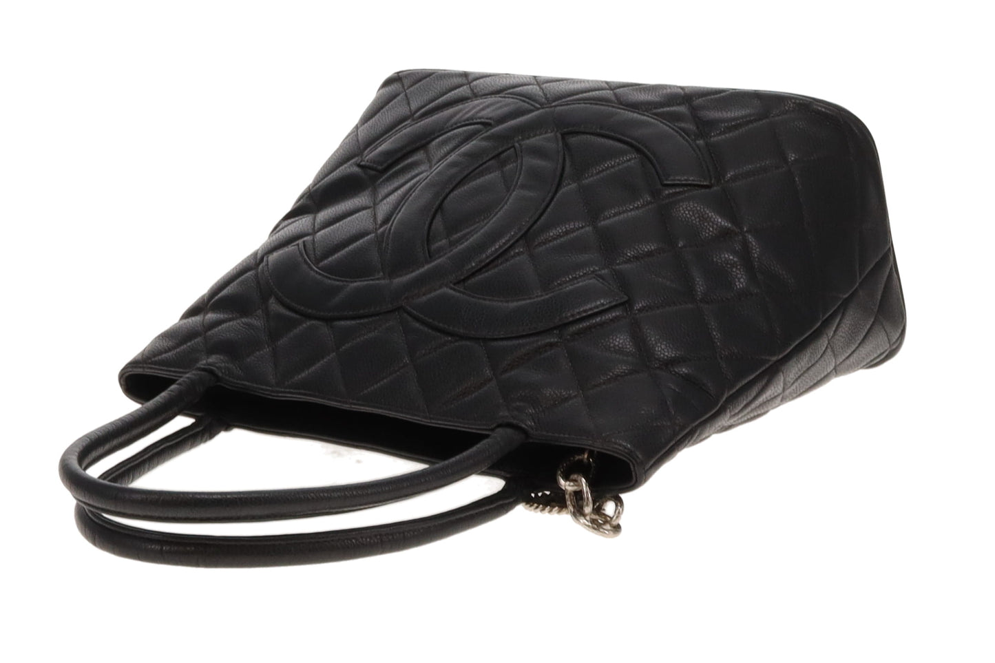 Chanel Medallion Tote Black Caviar SHW 2003/04