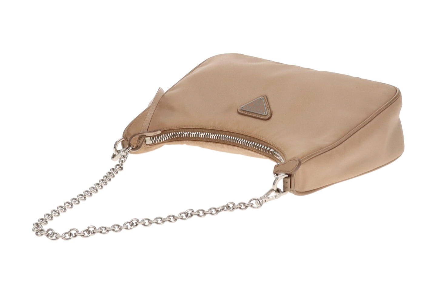 Prada Beige Nylon Re-Edition 2005 Crossbody Bag