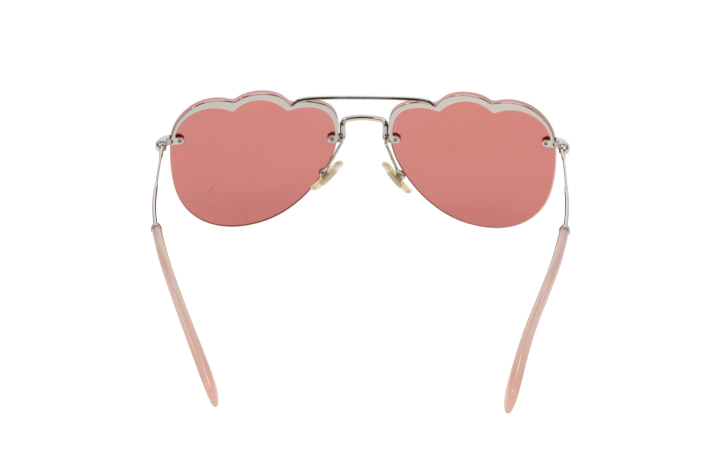 Miu Miu Pink Cloud Lens SMU 56U Sunglasses