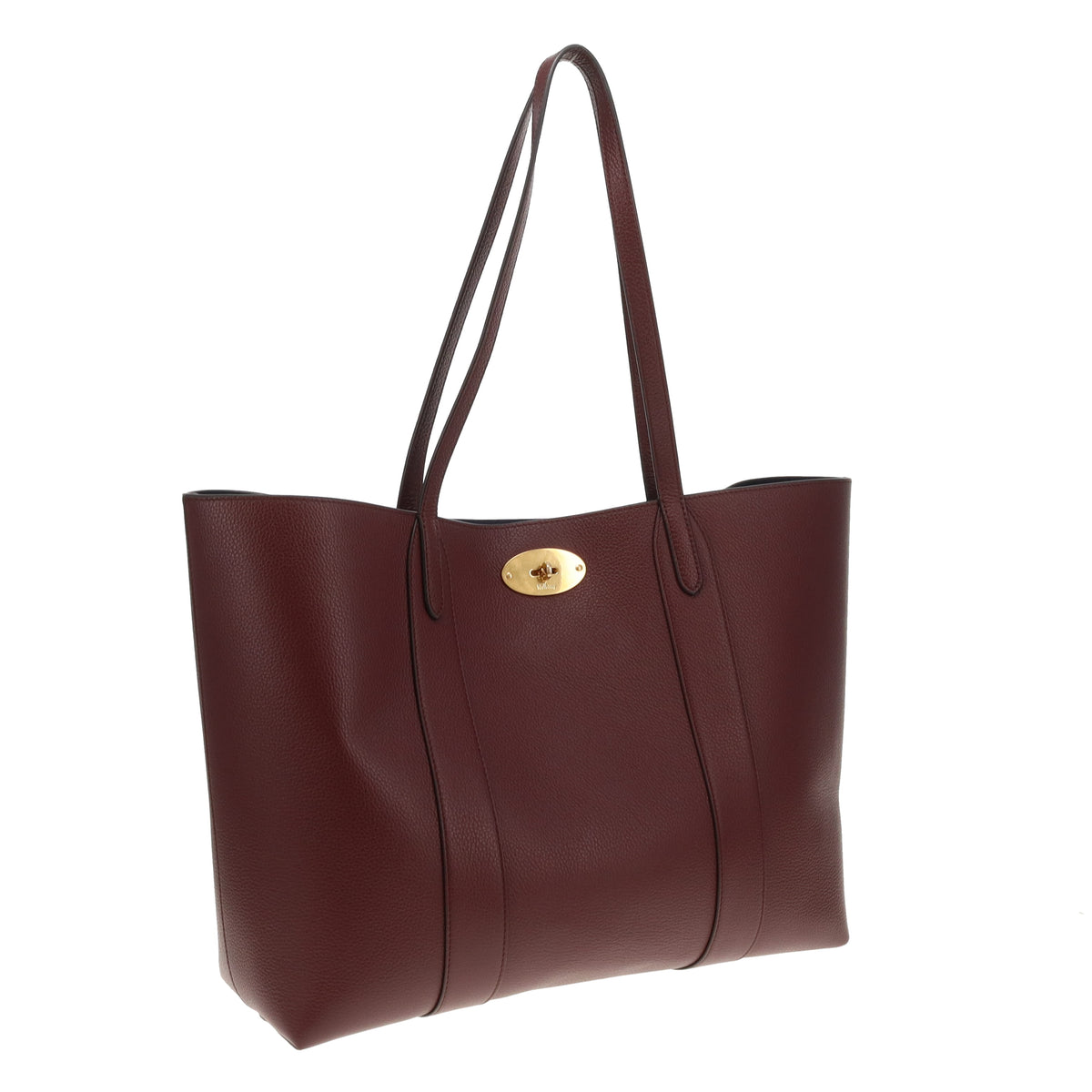 Mulberry Bayswater Tote Oxblood Gold HW