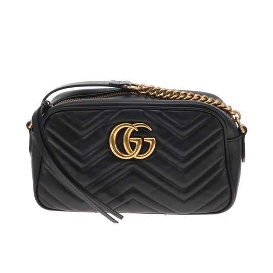 Gucci Marmont Camera Bag (OM Small) Black GHW
