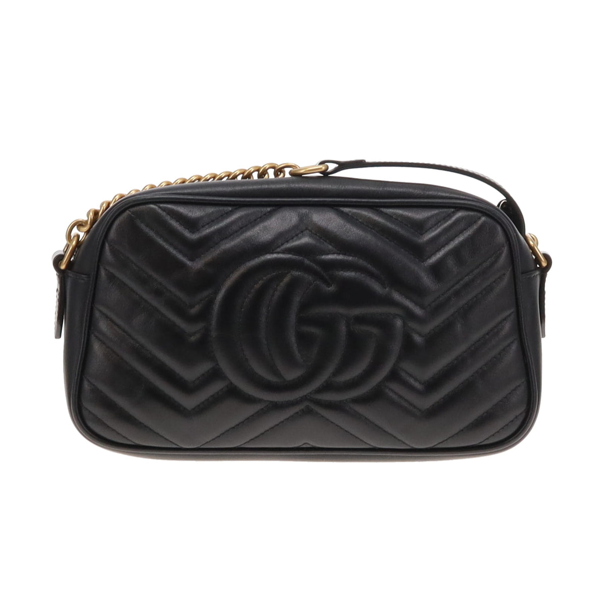 Gucci Marmont Camera Bag (OM Small) Black GHW