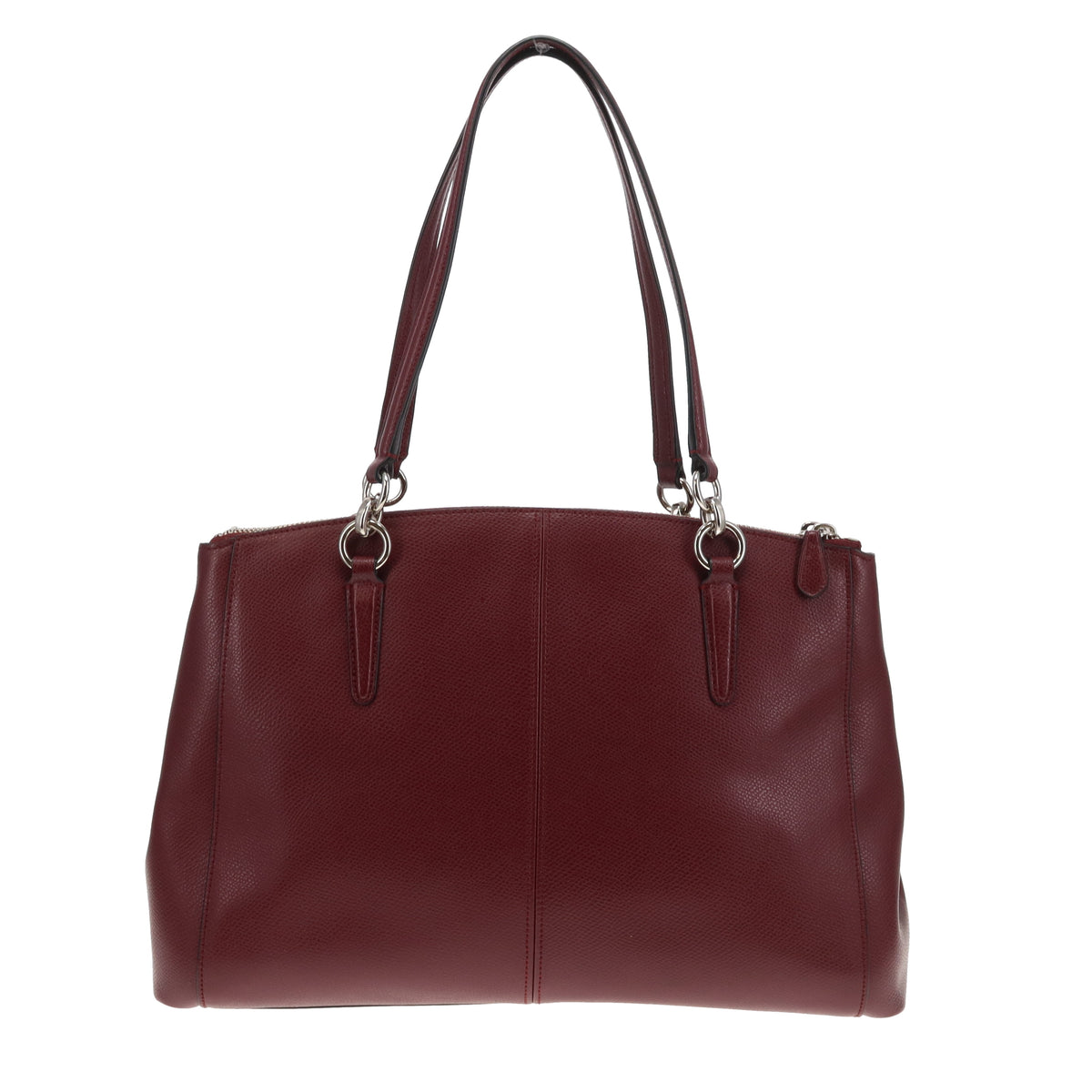 Coach Christie Carryall Burgundy SHW