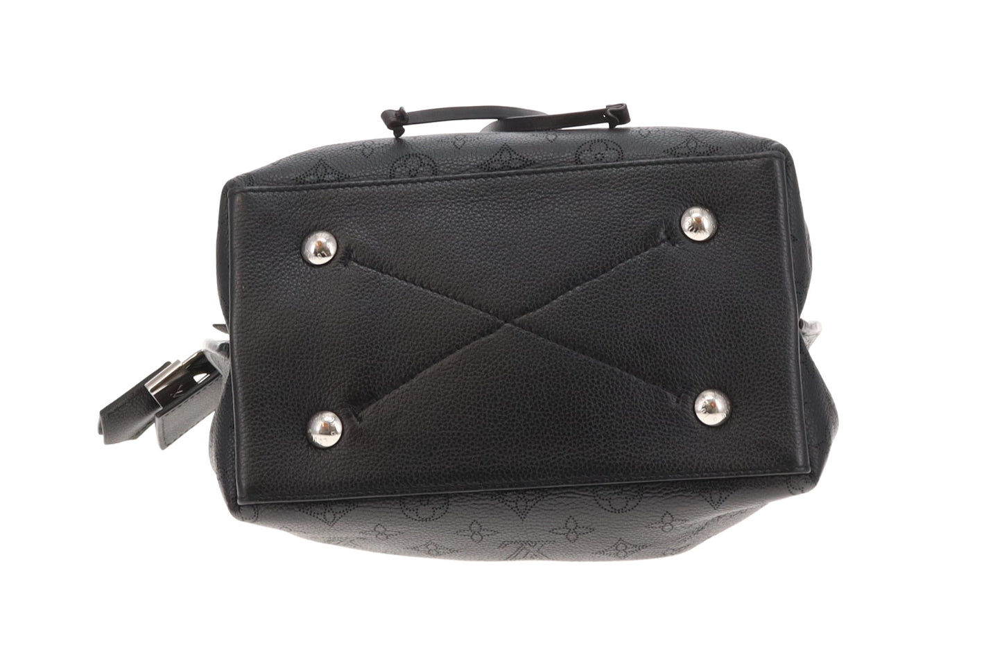 Louis Vuitton Black  Mahina Shoulder Bucket Bag