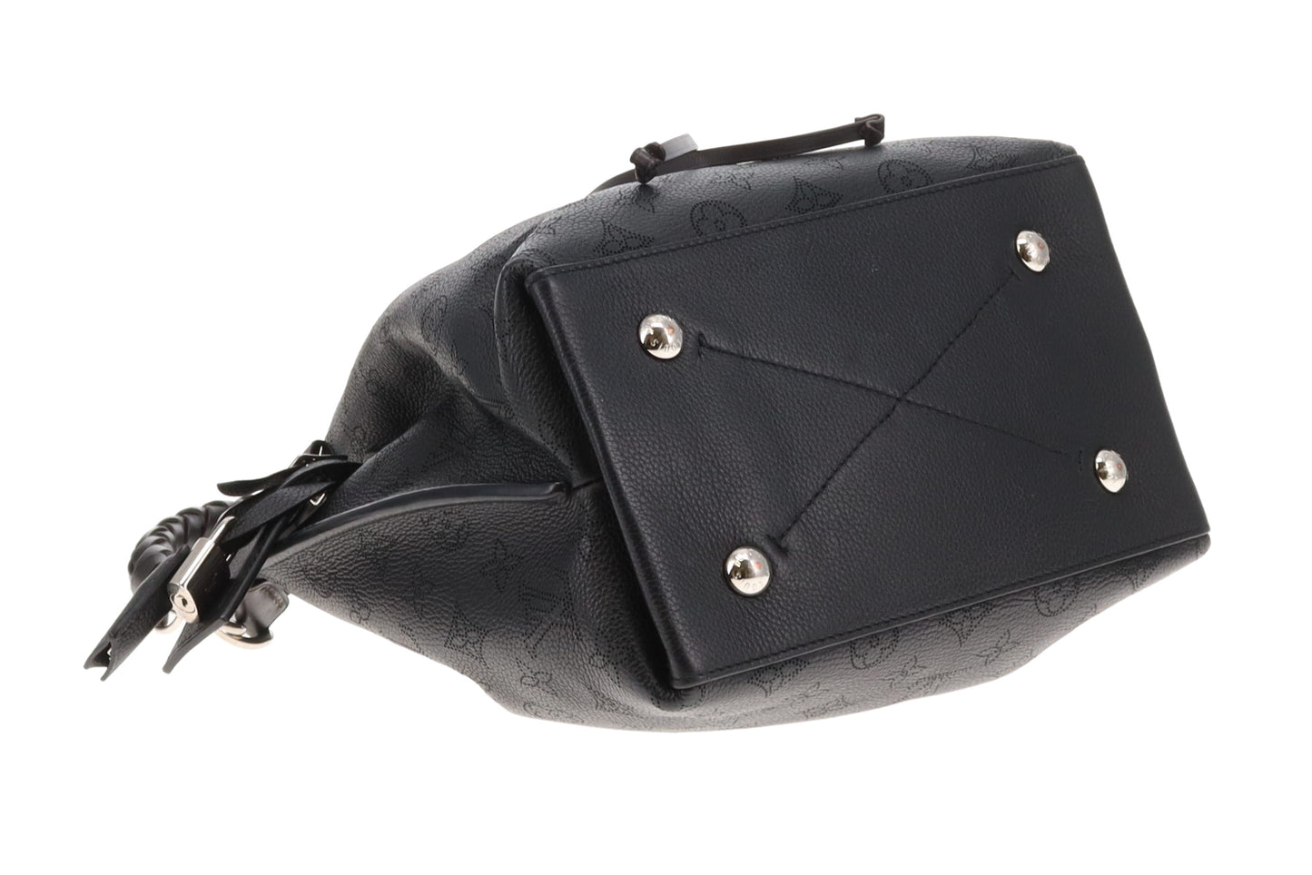 Louis Vuitton Black  Mahina Shoulder Bucket Bag
