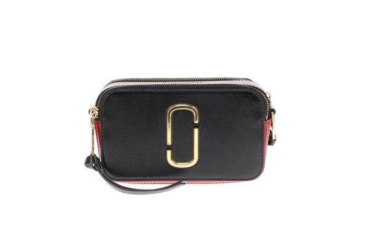 Marc Jacobs Snapshot Black/Red with 2x Logo Straps