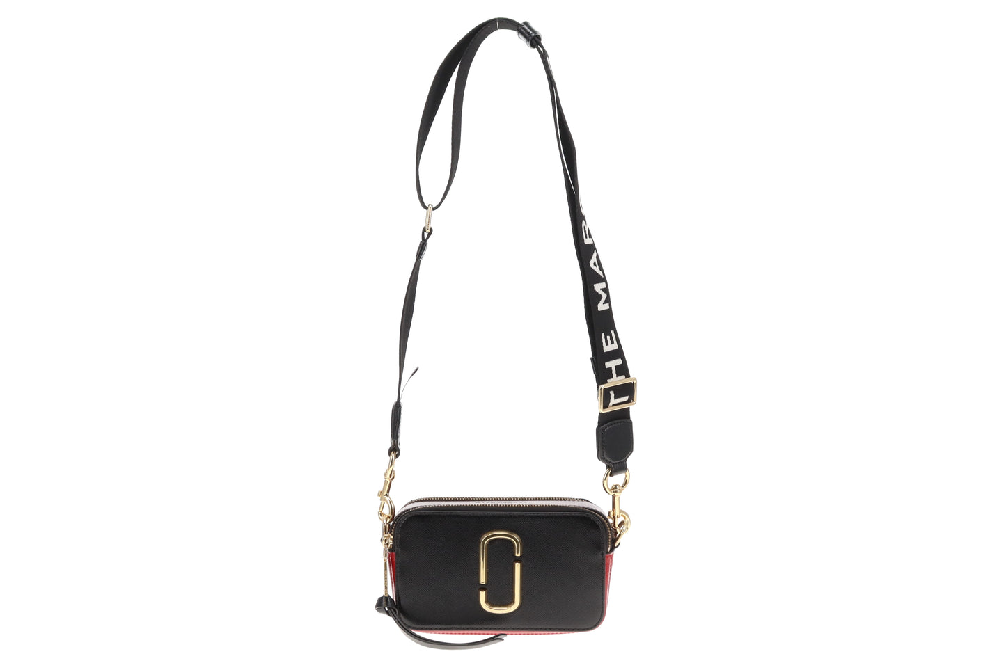 Marc Jacobs Snapshot Black/Red with 2x Logo Straps