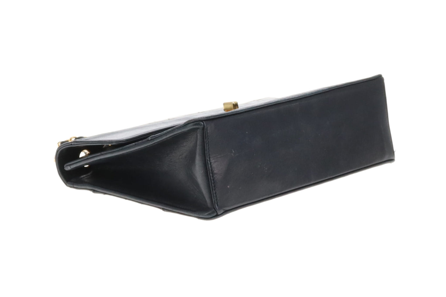 Chanel Mademoiselle Vintage Flap Bag In Lambskin 1990