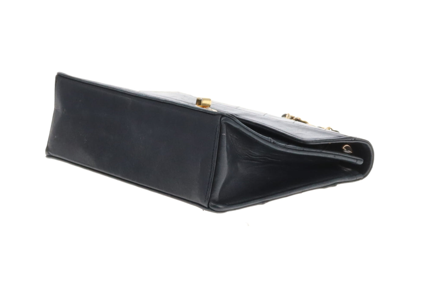 Chanel Mademoiselle Vintage Flap Bag In Lambskin 1990