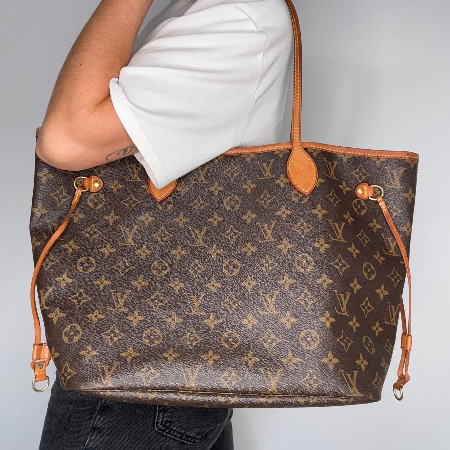 Louis Vuitton Neverfull MM Monogram MS2142 - 2012