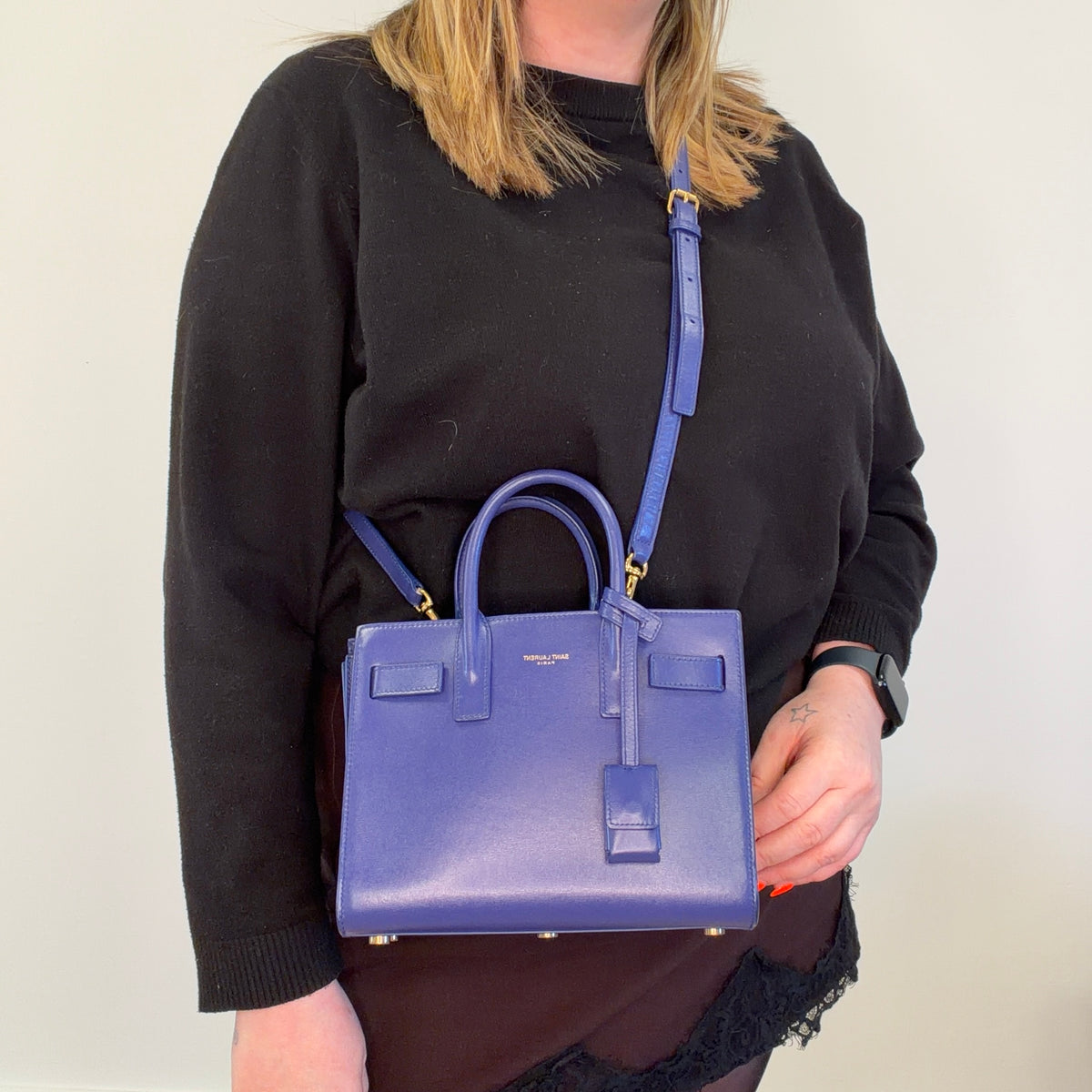 Saint Laurent Sac Du Jour Nano Indigo 2020