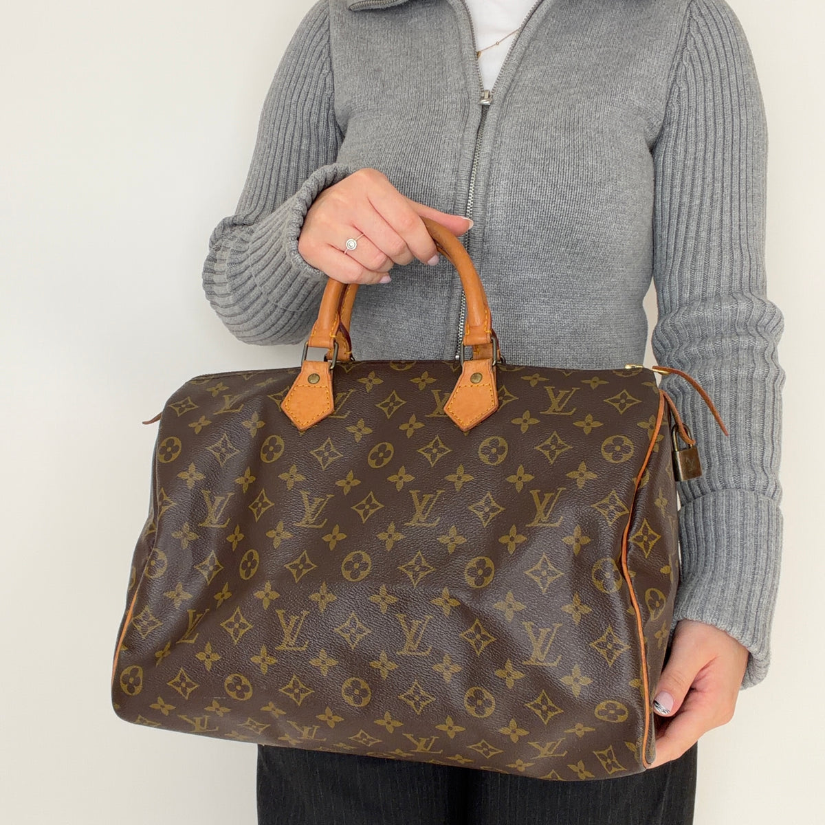 Louis Vuitton Speedy 35 Vintage Monogram VI882