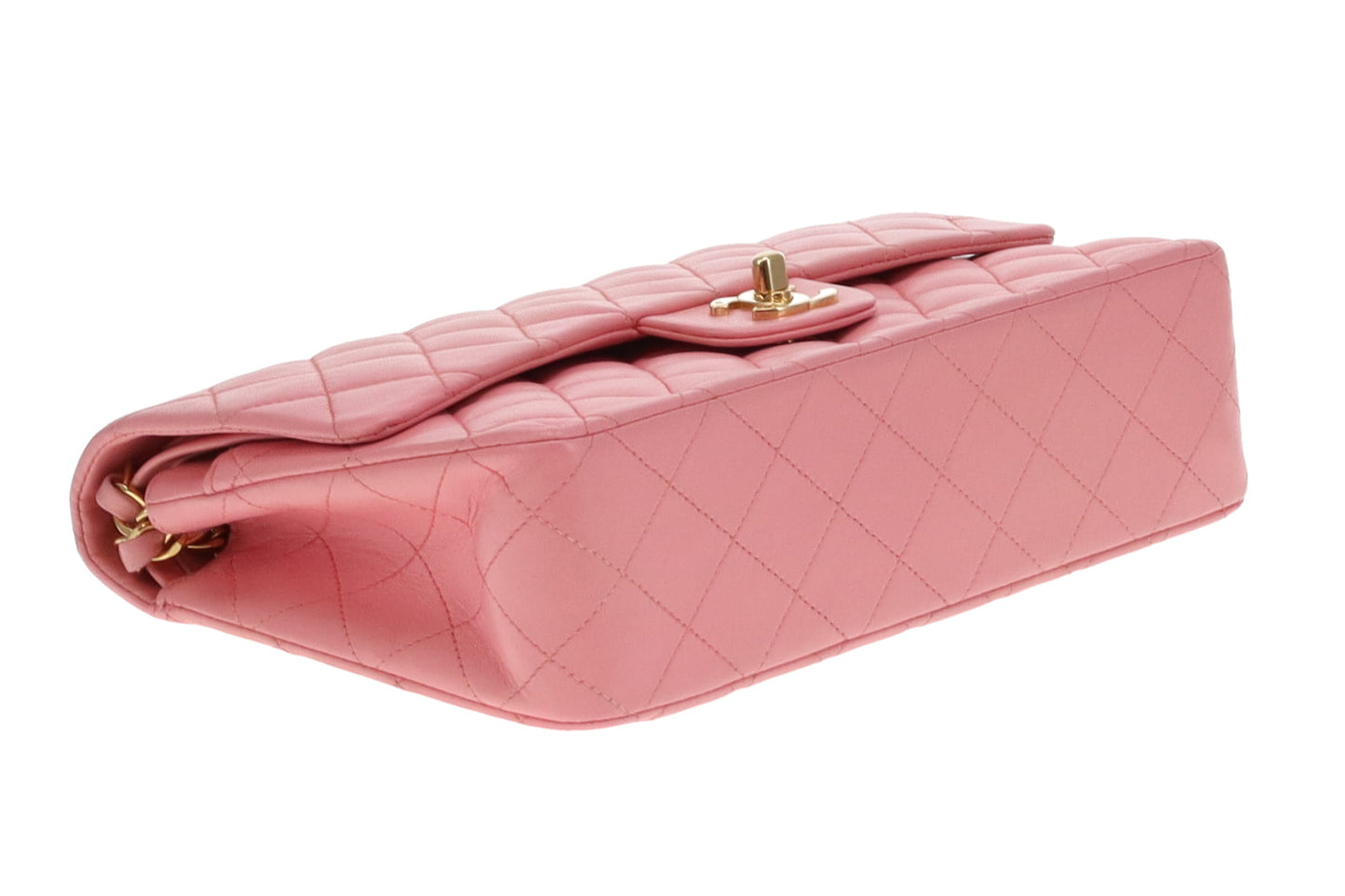 Chanel Classic Double Flap Medium Rose Lambskin GHW 2003/04